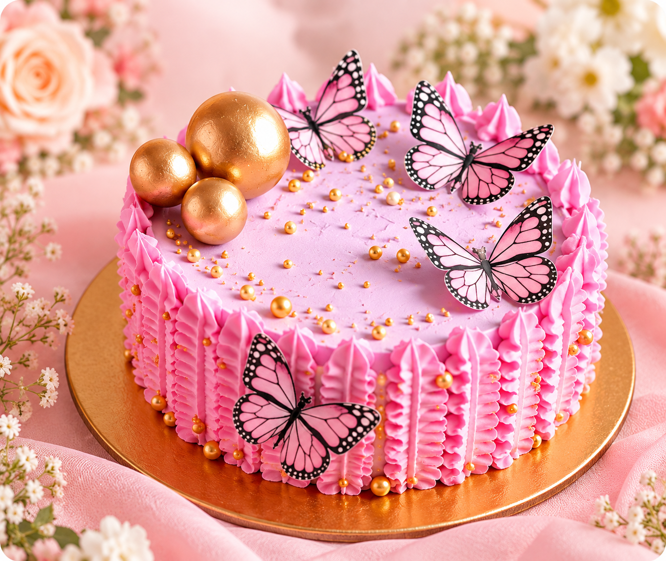 Normal Cake Strawberry